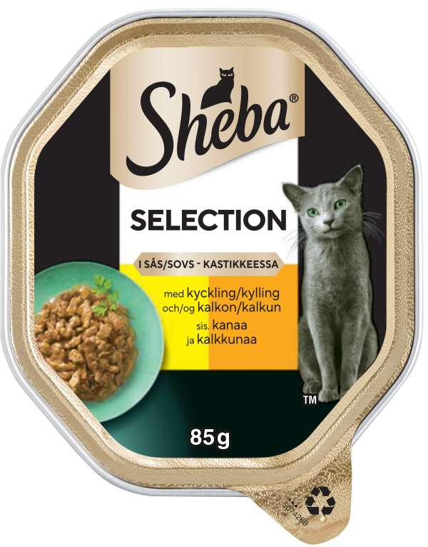 Kattmat Kyckling & kalkon