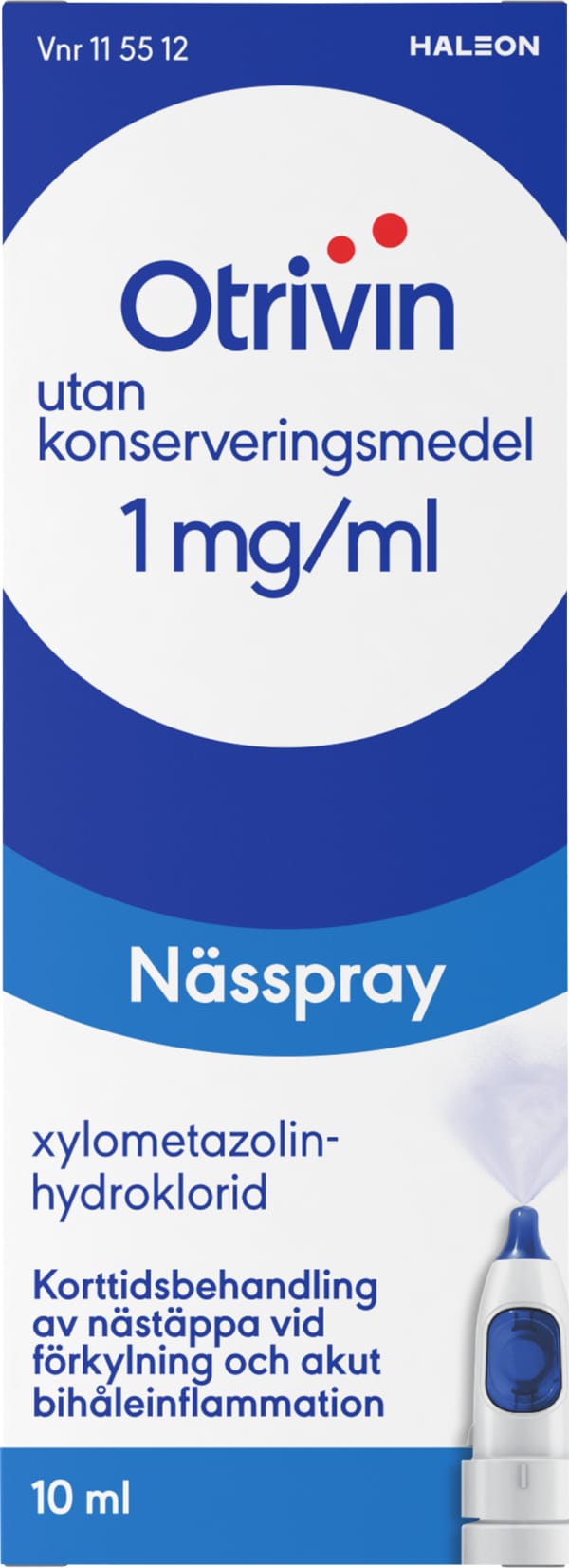 Nässpray utan konserveringsmedel