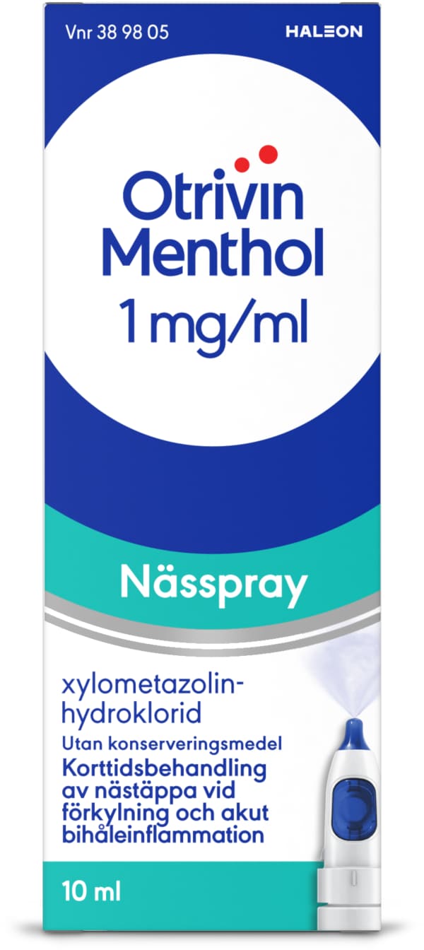 Nässpray Menthol