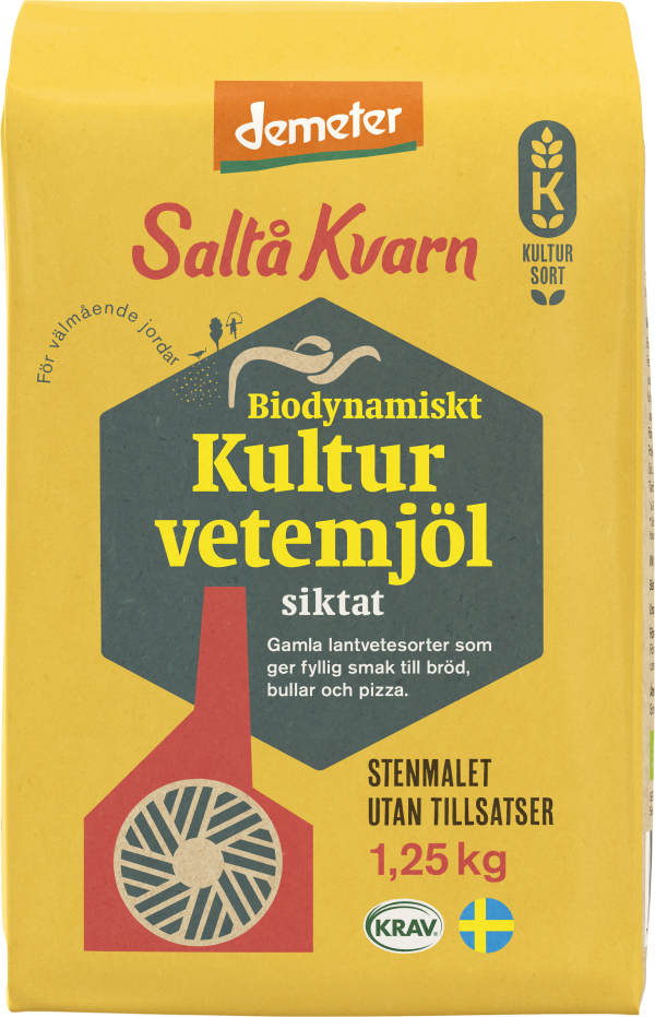 Kulturvetemjöl Siktat