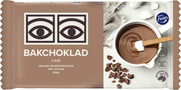 Bakchoklad Ljus 200g ICA
