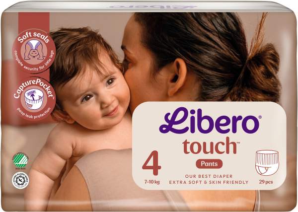 Byxblöjor Touch 4 7-10 kg