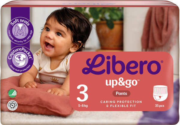 Byxblöjor Up & go 3 5-8 kg