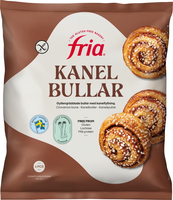 Glutenfria Kanelbullar 4-pack