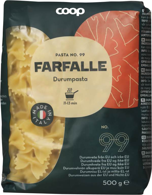 Pasta Farfalle