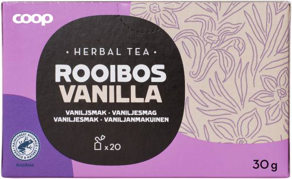 Örtte Rooibos vanilj 20-pack