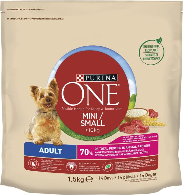 Hundmat Mini Adult Oxe & ris
