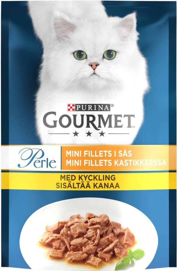 Kattmat Kyckling i Sås