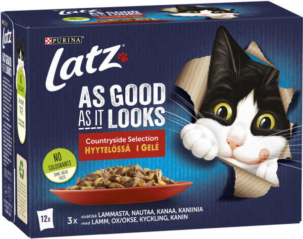 Kattmat Countryside Selection i géle 12-pack