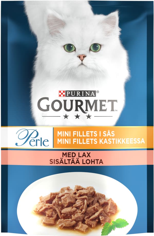 Kattmat Lax i sås