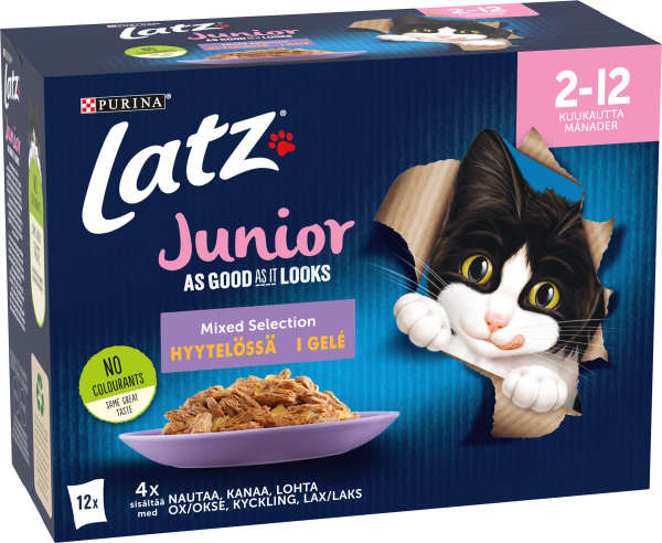 Kattmat Junior Mixed Selection 12-pack
