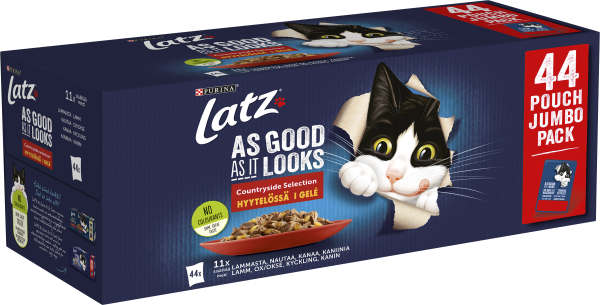 Kattmat Countryside selection 44-pack