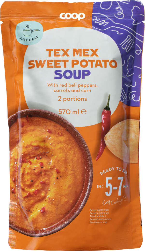 Soppa Tex mex sweet potato