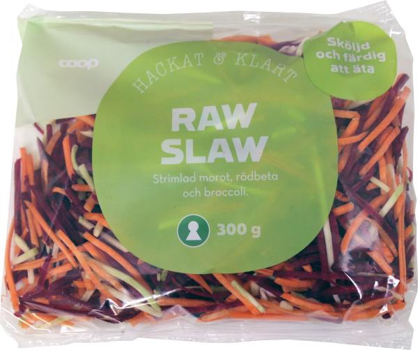Raw Slaw Hackat & Klart