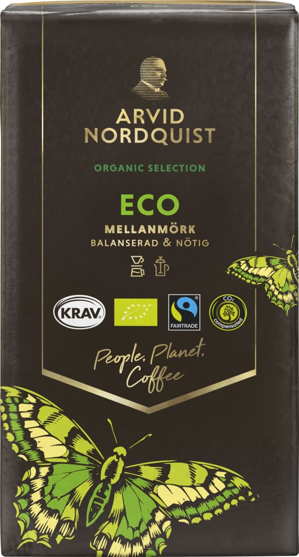 Bryggkaffe Mellanmörkrost Eko