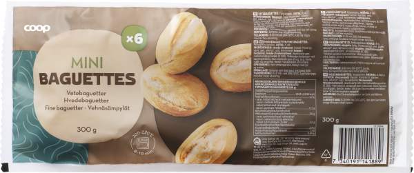 Baguetter Mini 6-pack