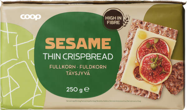 Knäckebröd Tunt Sesam