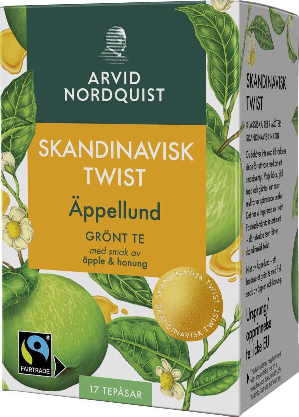 Grönt te Äppellund 17-pack