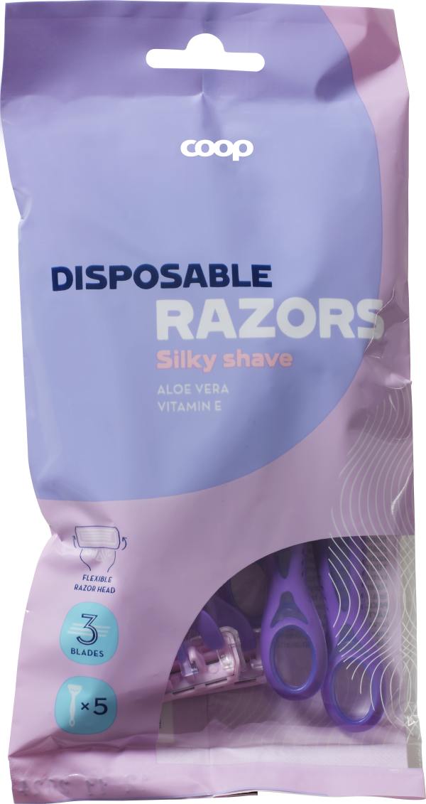 Engångshyvel Kvinna 5-pack