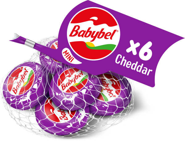 Mild ost Cheddar 6-pack