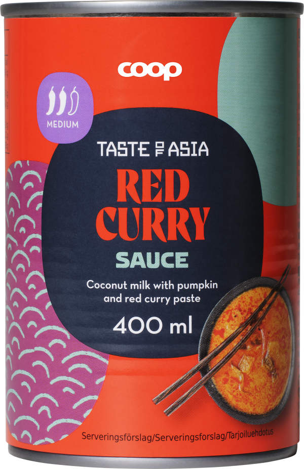 Sås Röd curry