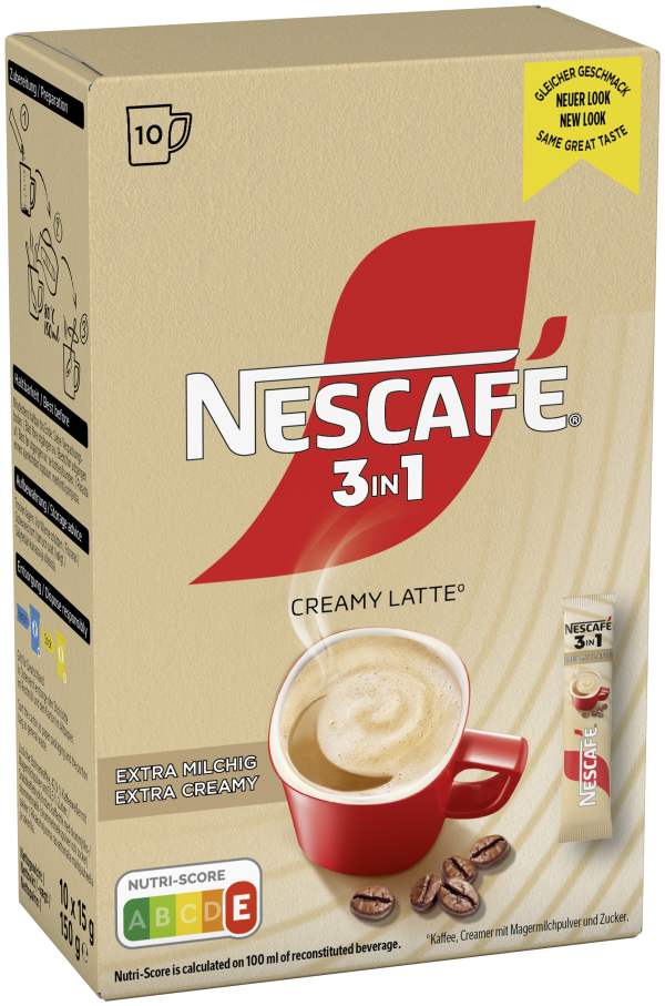 Snabbkaffe 3in1 Creamy Latte 10-pack