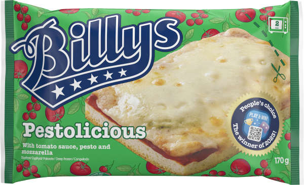 Pan Pizza Pestolicious