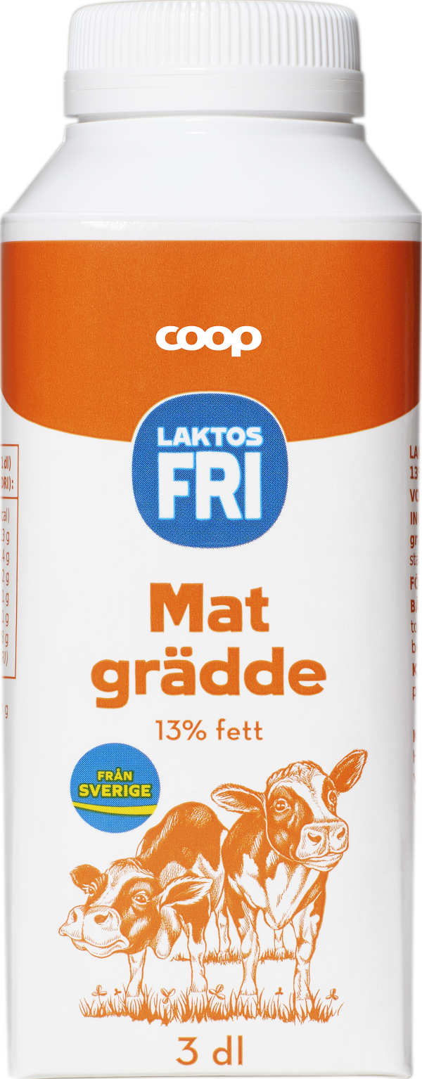 Laktosfri Matlagningsgrädde 13%