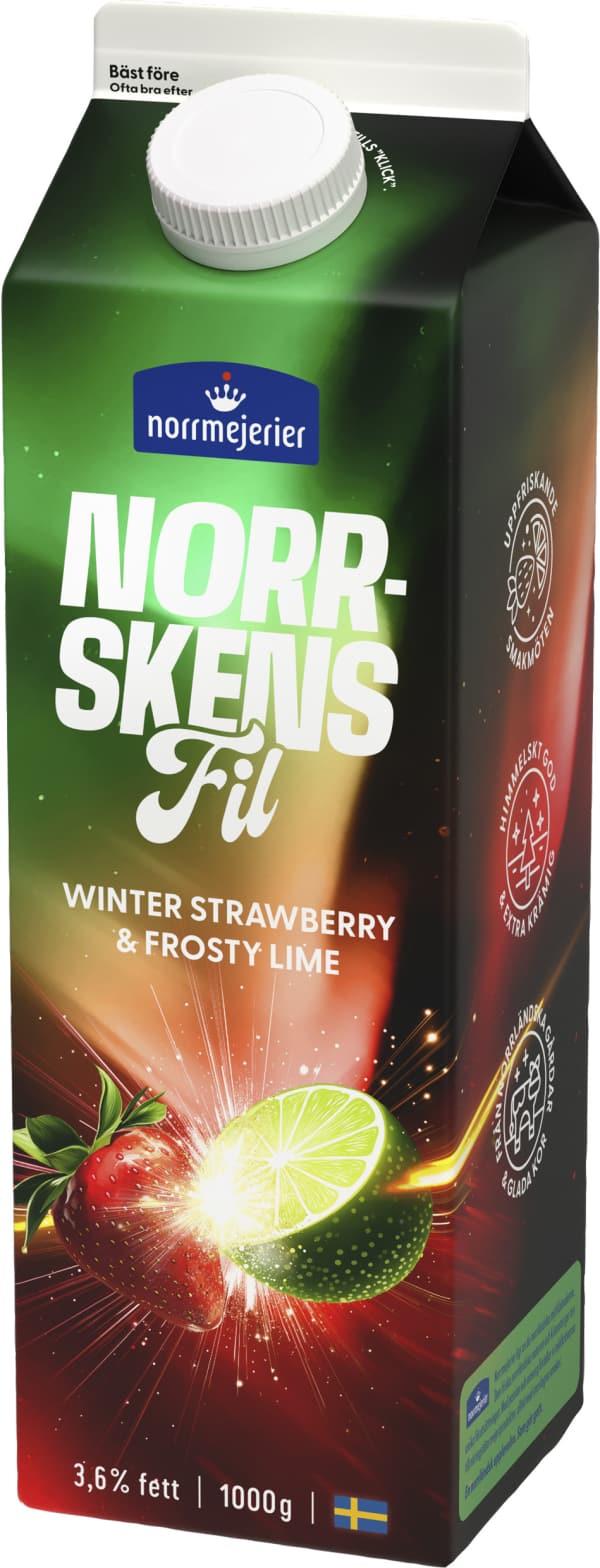 Norrskensfil Winter strawberry & frosty lime 3,6%