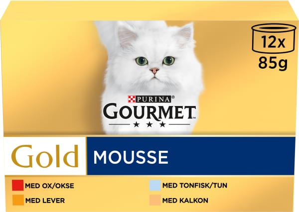 Kattmat Mousse Multibox 12-pack
