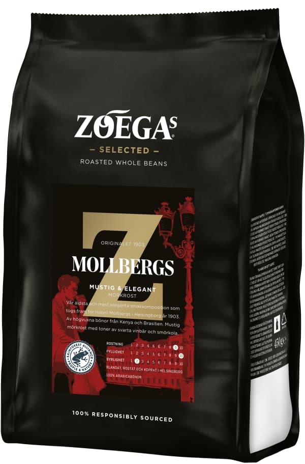Kaffebönor Mörkrost Mollbergs Blandning