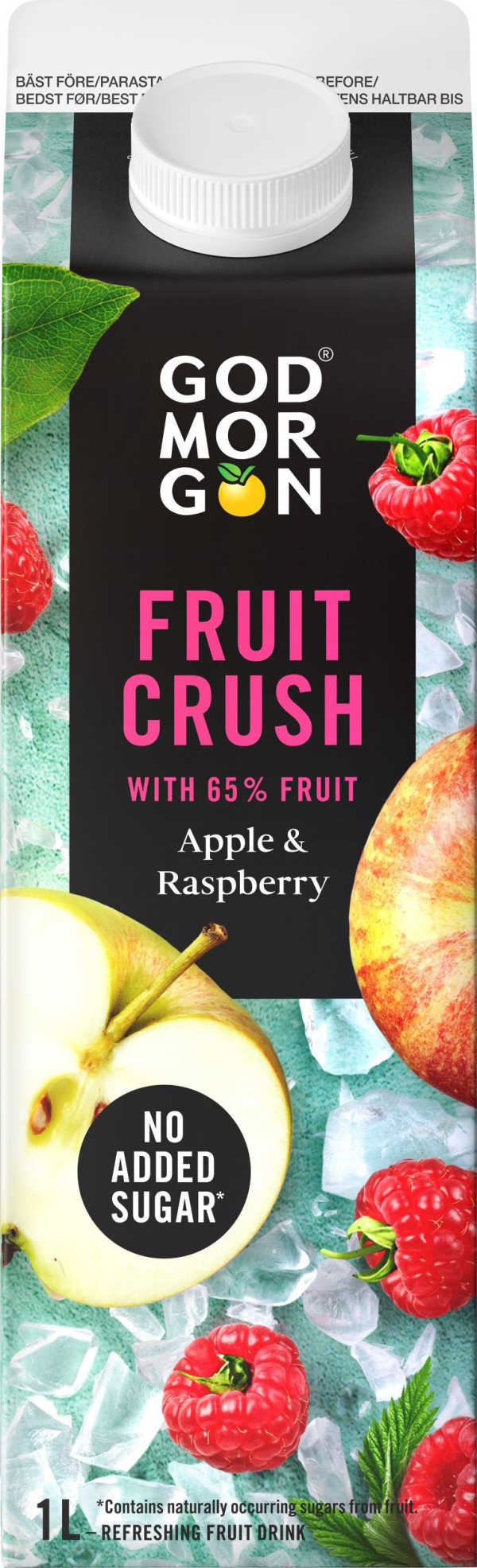 Fruktdryck Äpple & hallon