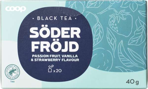 Svart te Söderfröjd 20-pack