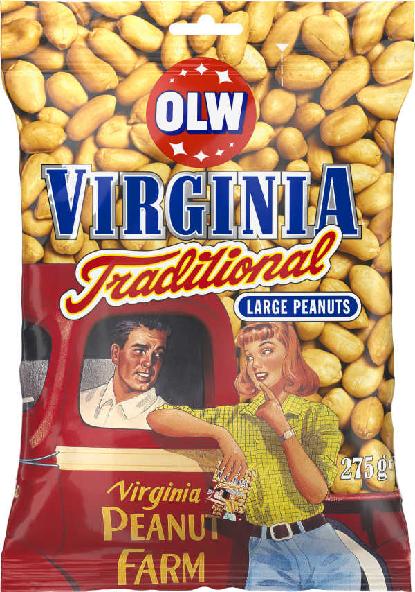 Jordnötter Virginia Traditional