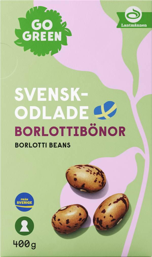 Borlottibönor Svenskodlade