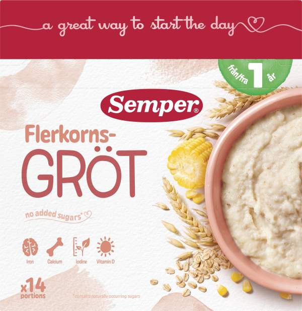 Flerkornsgröt 1 År