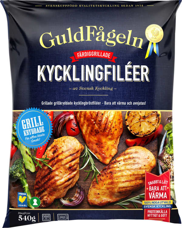 Kycklingfiléer Grillkryddade