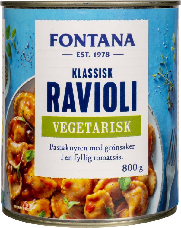 Ravioli Vegetarisk