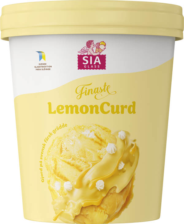 Gräddglass Lemoncurd