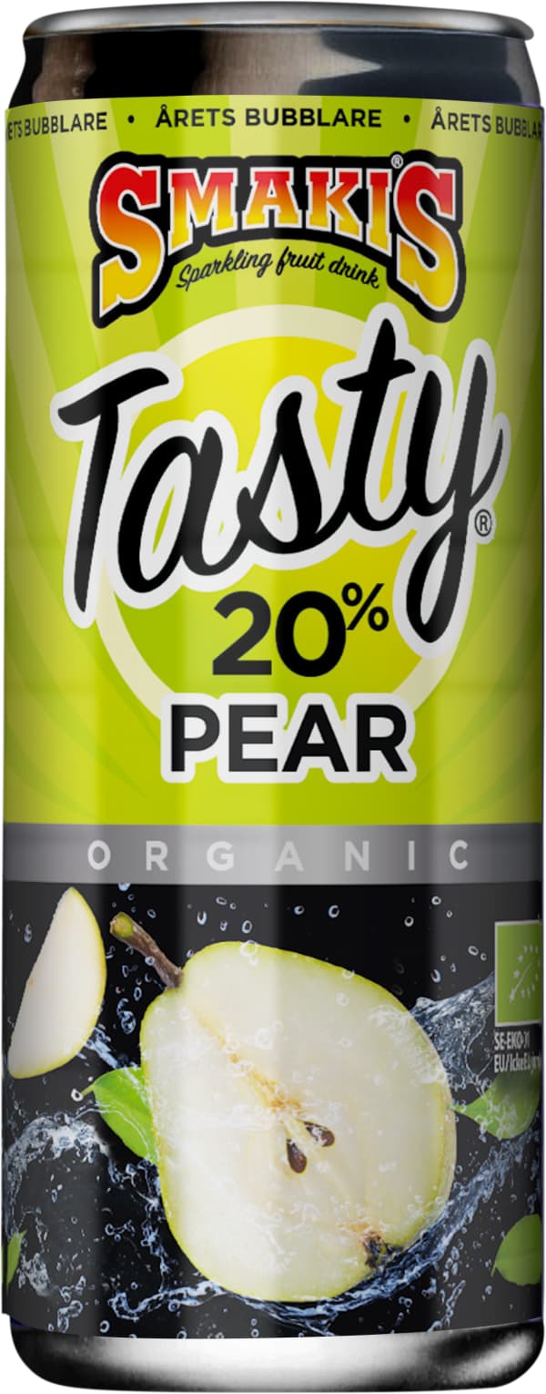 Kolsyrad fruktdryck Tasty Päron Eko