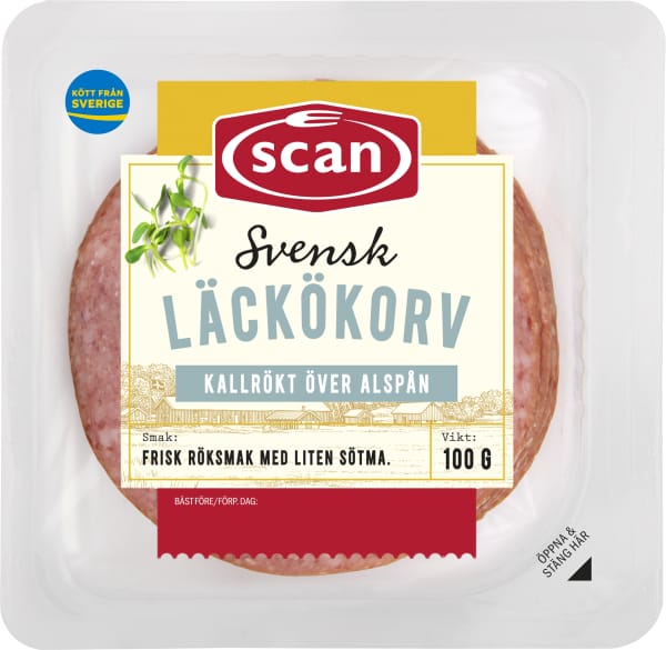 Läckökorv Skivad