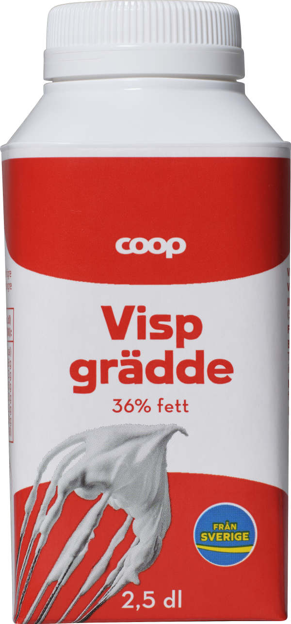 Vispgrädde 36%