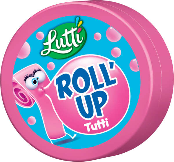 Tuggummi Roll up Tutti Frutti