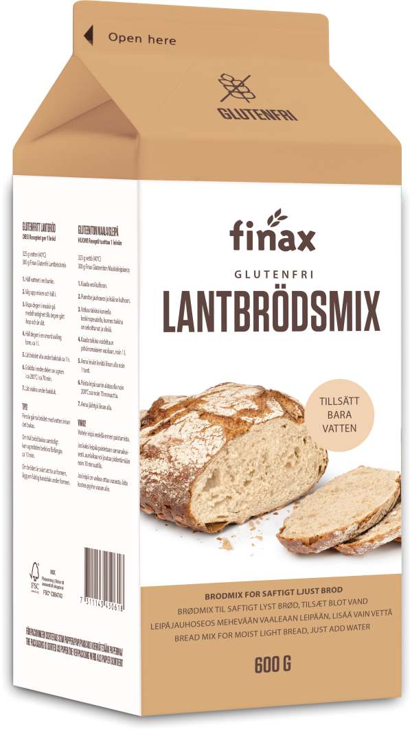 Glutenfri Lantbrödsmix