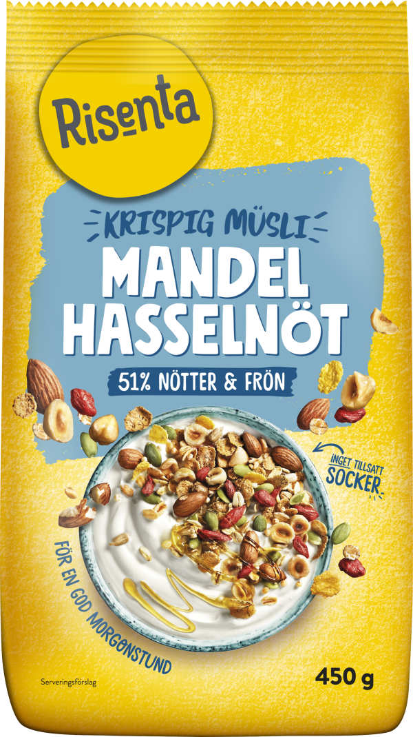 Krispig Müsli Mandel