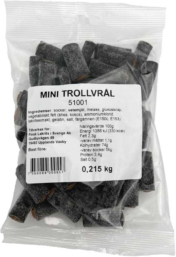 Finsk Lakrits Trollvrål