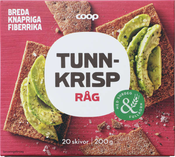 Tunnkrisp Råg
