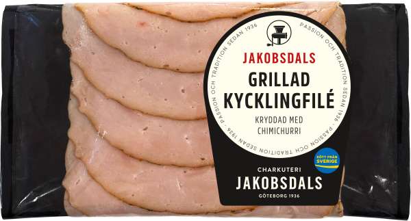 Kycklingfilé Grillad Med Chimichurri
