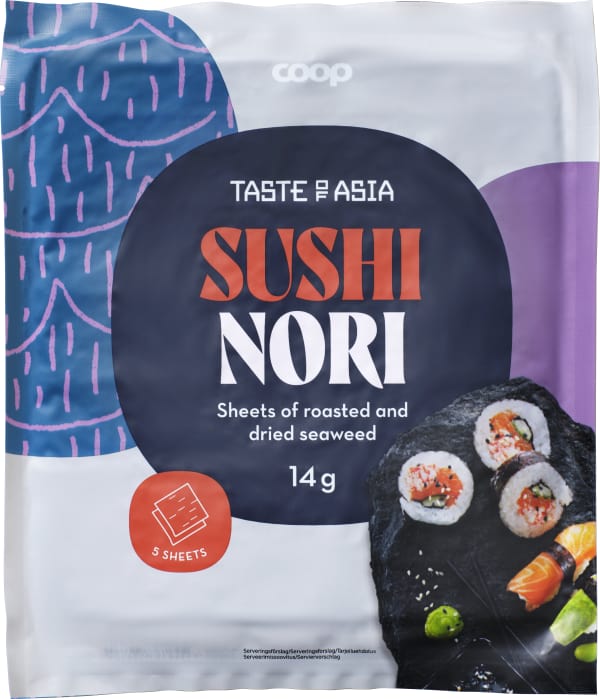 Sjögräs Sushi nori
