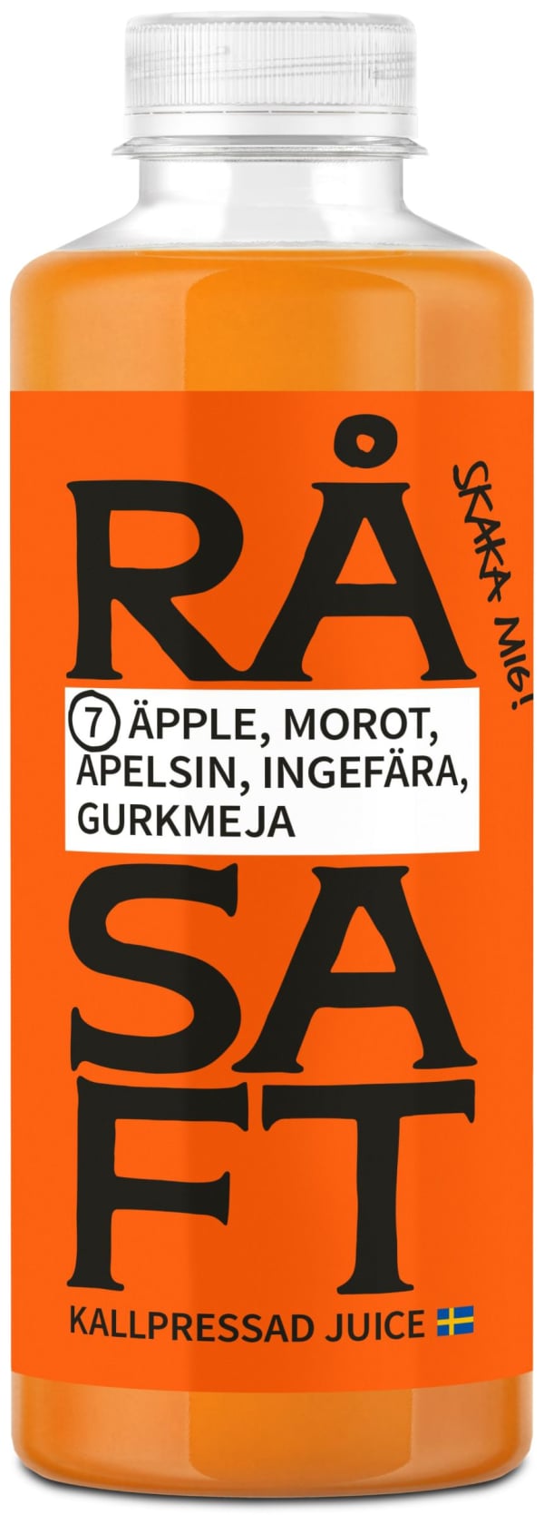 Råsaft Morot Äpple Apelsin Ingefära & Gurkmeja